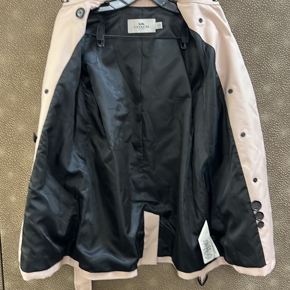 🔥🔥🔥Coach Double Breasted Trench Coat Jacket - Picture 4 of 9